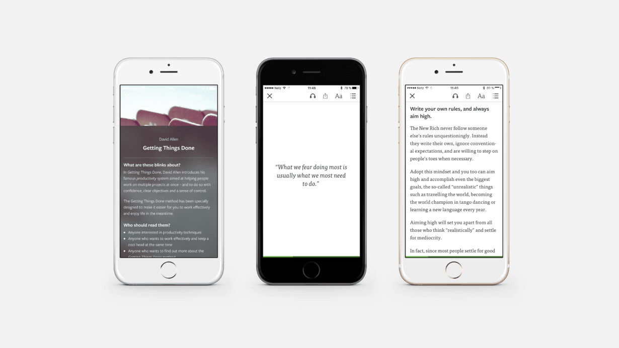 Blinkist launches a magazine that’s the cliff’s notes for picking your cliff’s notes