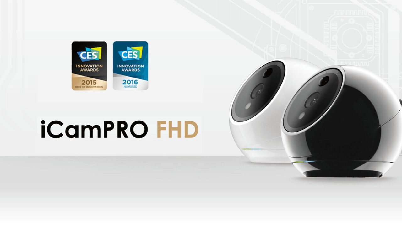 Future tech, total protection: Amaryllo iCamPRO FHD security camera