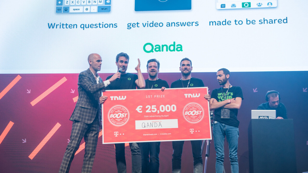 Meet Qanda – winner of the TNW Europe startup competition