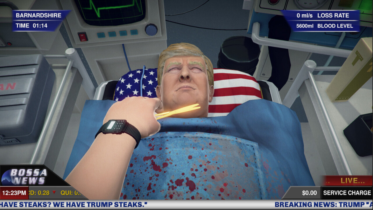 ‘Surgeon Simulator’ update lets you virtually tear Donald Trump apart