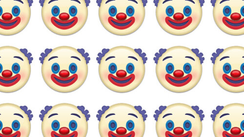 The clown emoji is coming, and there’s nothing you can do about it