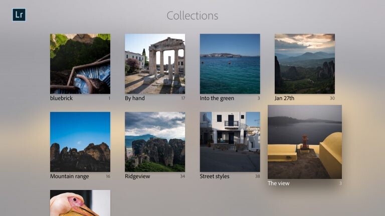 Adobe Lightroom is now available on Apple TV for some reason