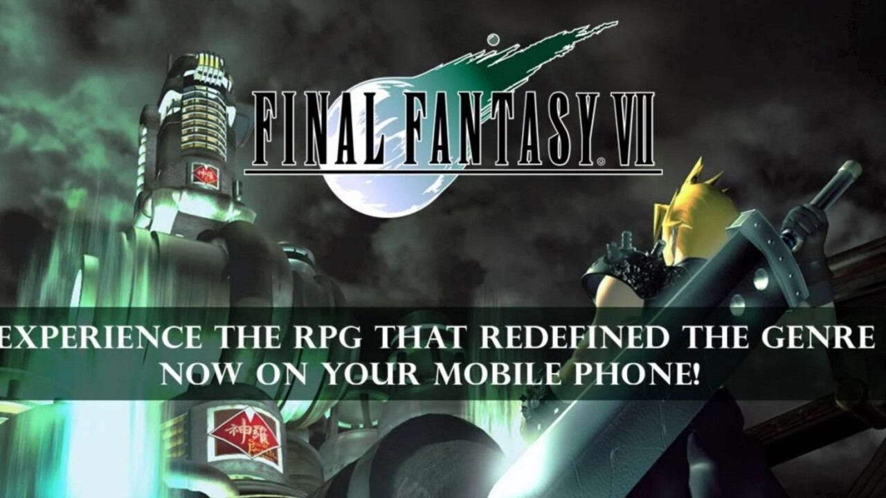 You can play Final Fantasy VII on Android now (legally)