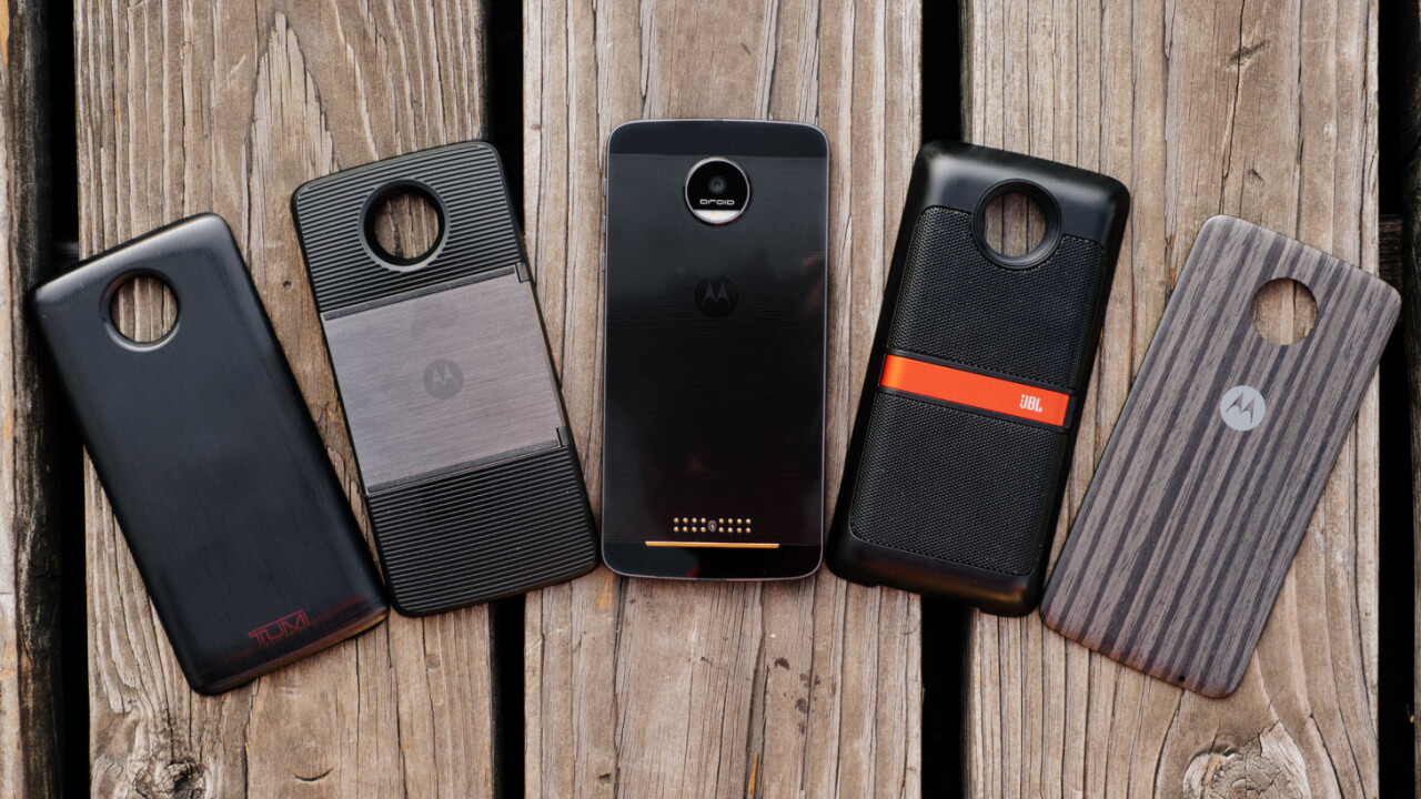 Motorola wants to release four Moto Z Mods per quarter next year