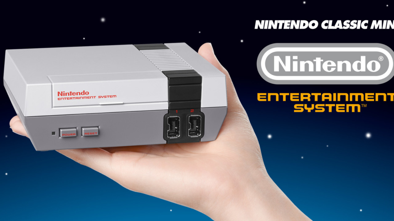 Nintendo is re-launching the NES for $60 in a tiny adorable console