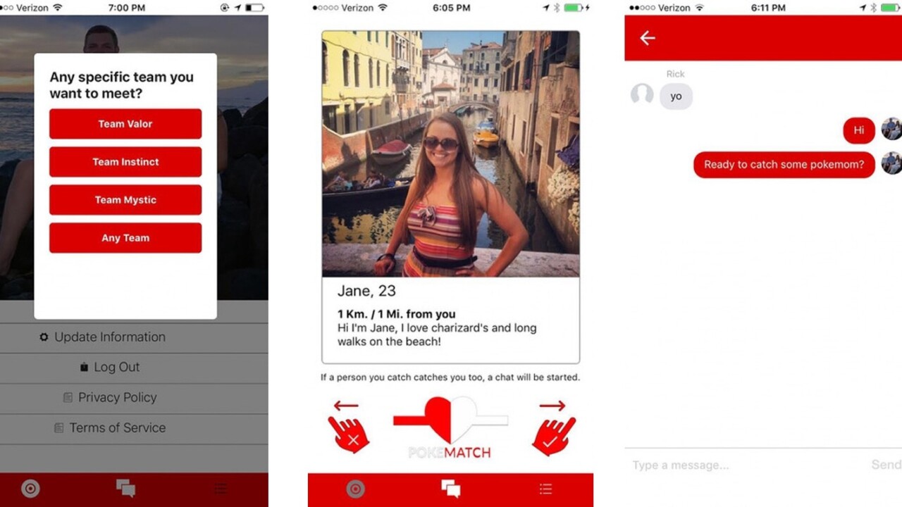 ‘PokeMatch’ merges Pokemon Go and Tinder for all kinds of fun