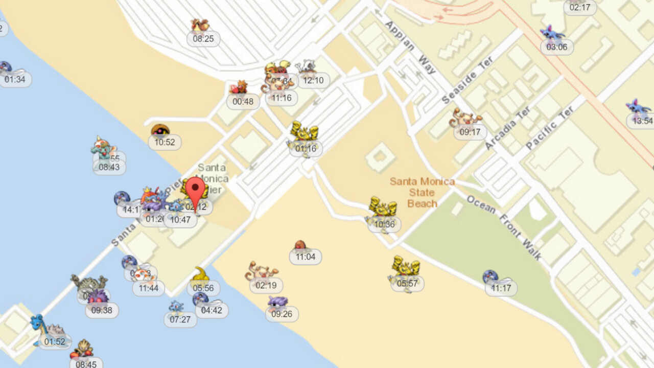 Use this map to find Pokémon in real-time before you head out to play  Pokémon