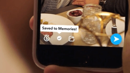 Snapchat’s new ‘Memories’ feature lets you save snaps indefinitely