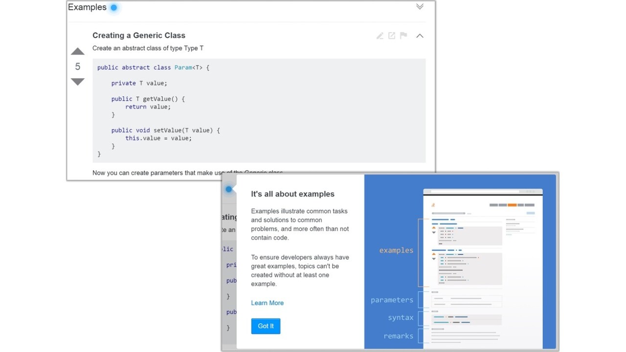 Stack Overflow’s new ‘Documentation’ feature puts examples first, boring text second