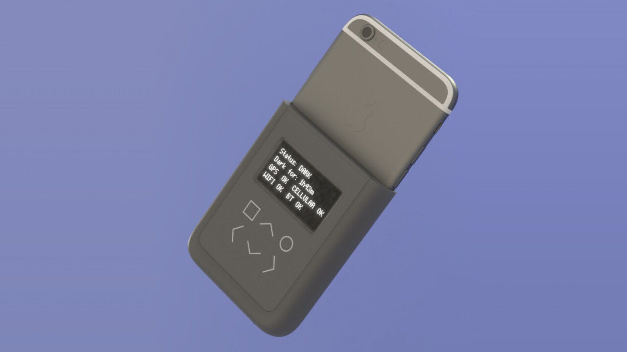 Snowden is designing a tin foil hat for your iPhone