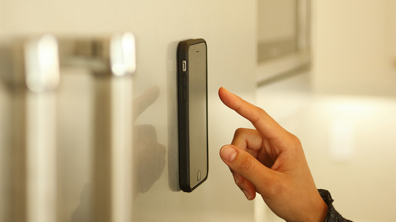 This Anti-Gravity iPhone Case lets you go hands-free virtually anywhere