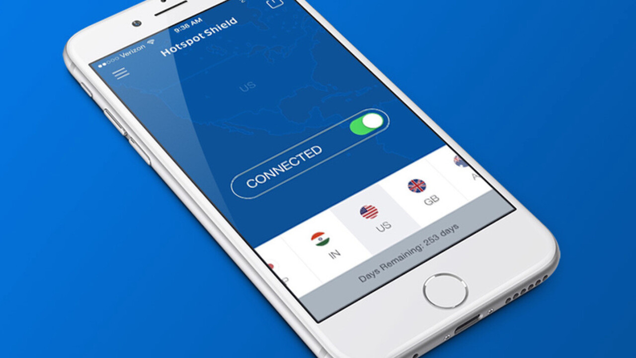 Last chance: Hotspot Shield Elite VPN Lifetime Subscription is now 59% off