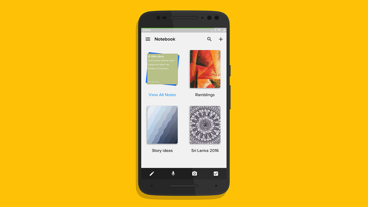 Zoho Notebook is the prettiest note-taking mobile app you’ll ever use