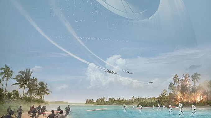 Here’s your suitably summery ‘Rogue One: A Star Wars Story’ poster