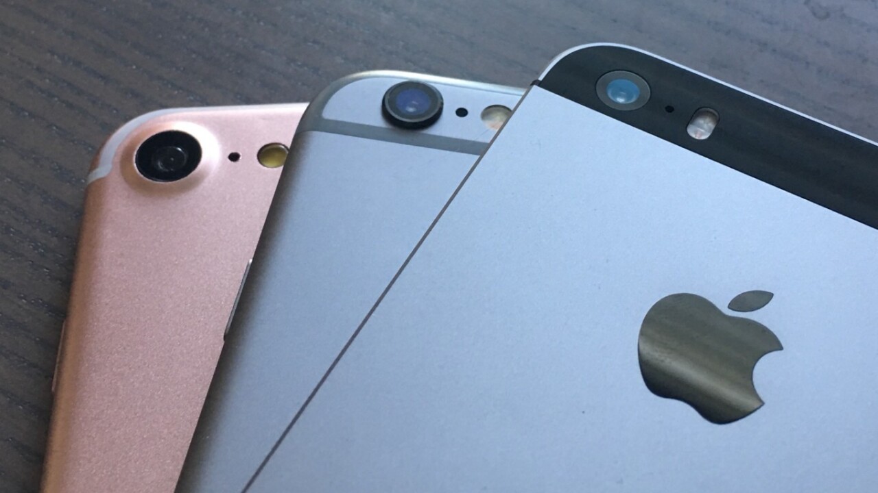 In photos: iPhone 7 (dummy) compared to the 6S, Plus and SE