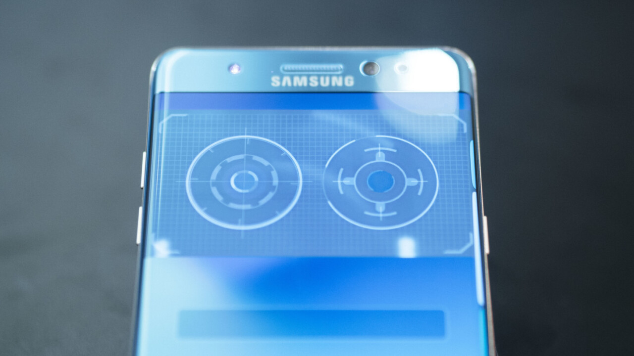 Samsung S8’s iris scanner fooled by photograph of an eye