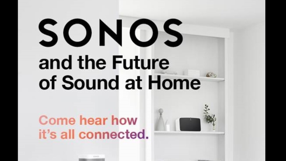 Sonos sends out invites to a mystery event on August 30