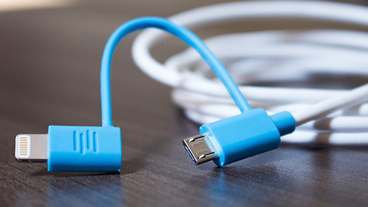 Get the Extra-Long iOS and Android Charging Cable at a 2-for-1 price