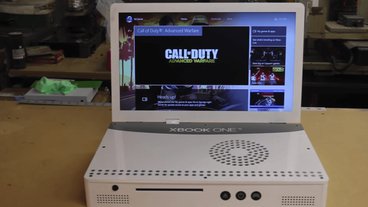 The Xbox One S gets its own laptop mod for gaming on the move