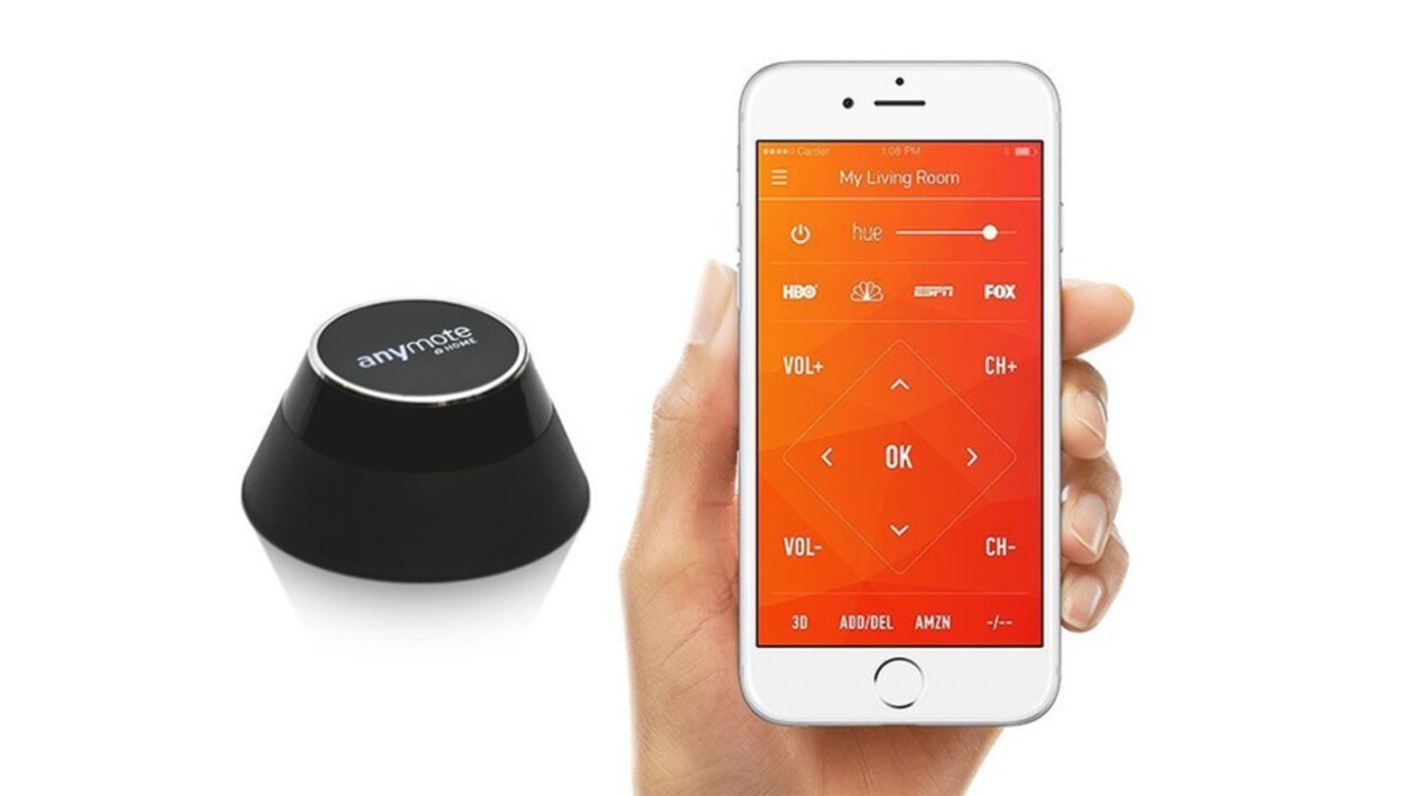 Control all your devices from your phone with the AnyMote smart remote