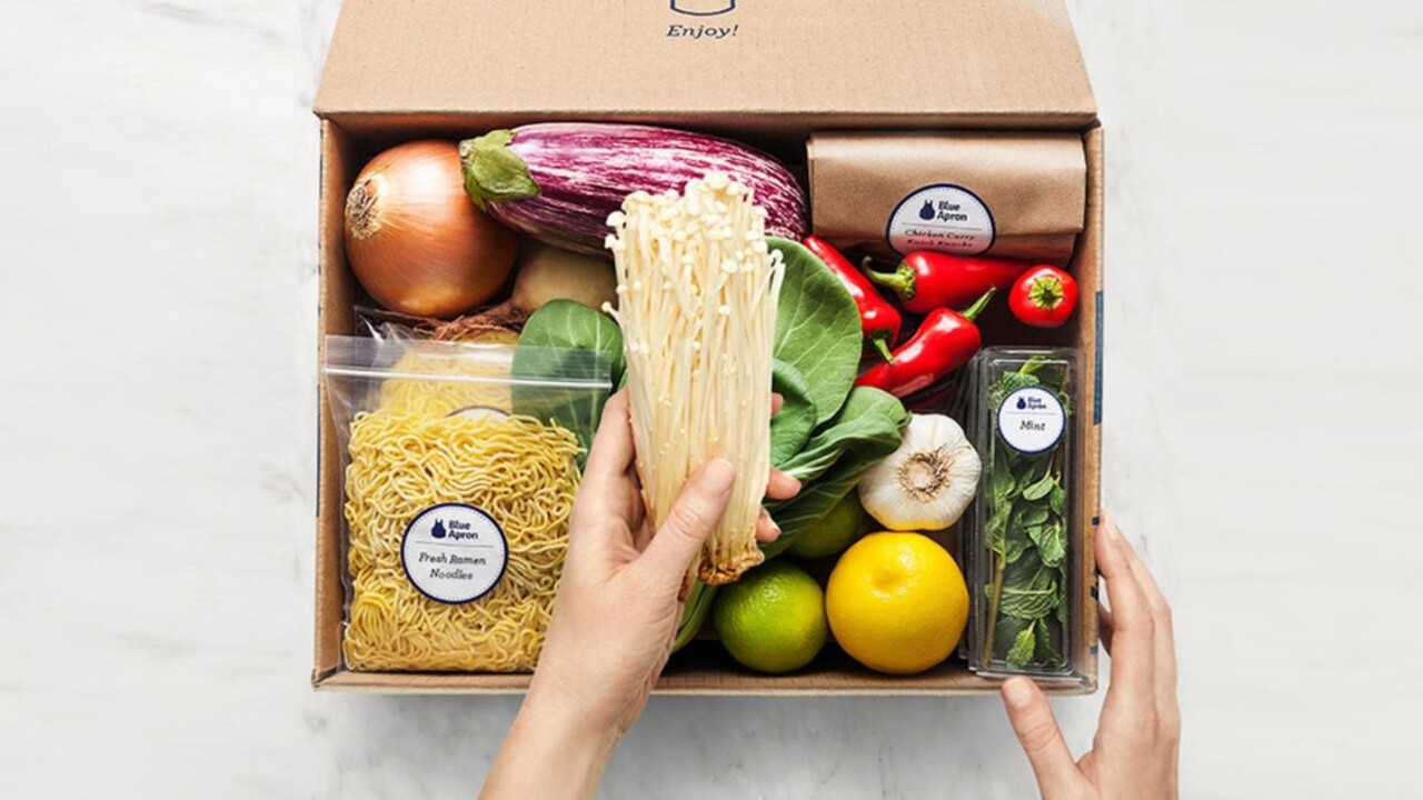 Get 3 gourmet meals from Blue Apron delivered for just $9 each (54% off)