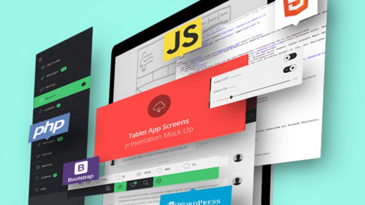 Become a full-stack coder with The Complete Web Developer Course (92% off)