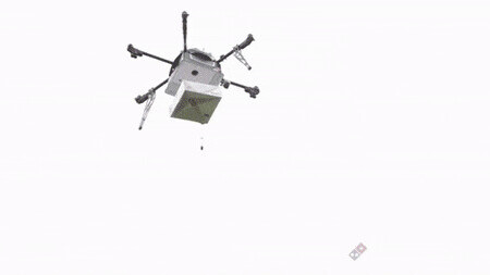Domino’s is now testing a drone delivery program that drops pizza from the heavens