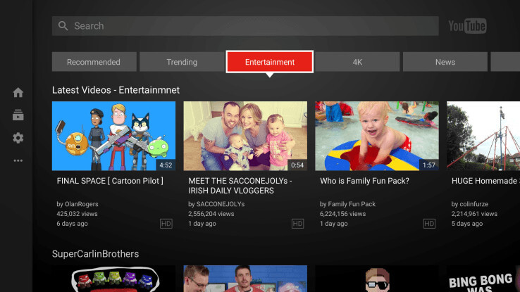 Youtube S Refreshed Tv App Is Here But Not For Apple Tv Youtube S Refreshed Tv App Is Here But Not For Apple Tv