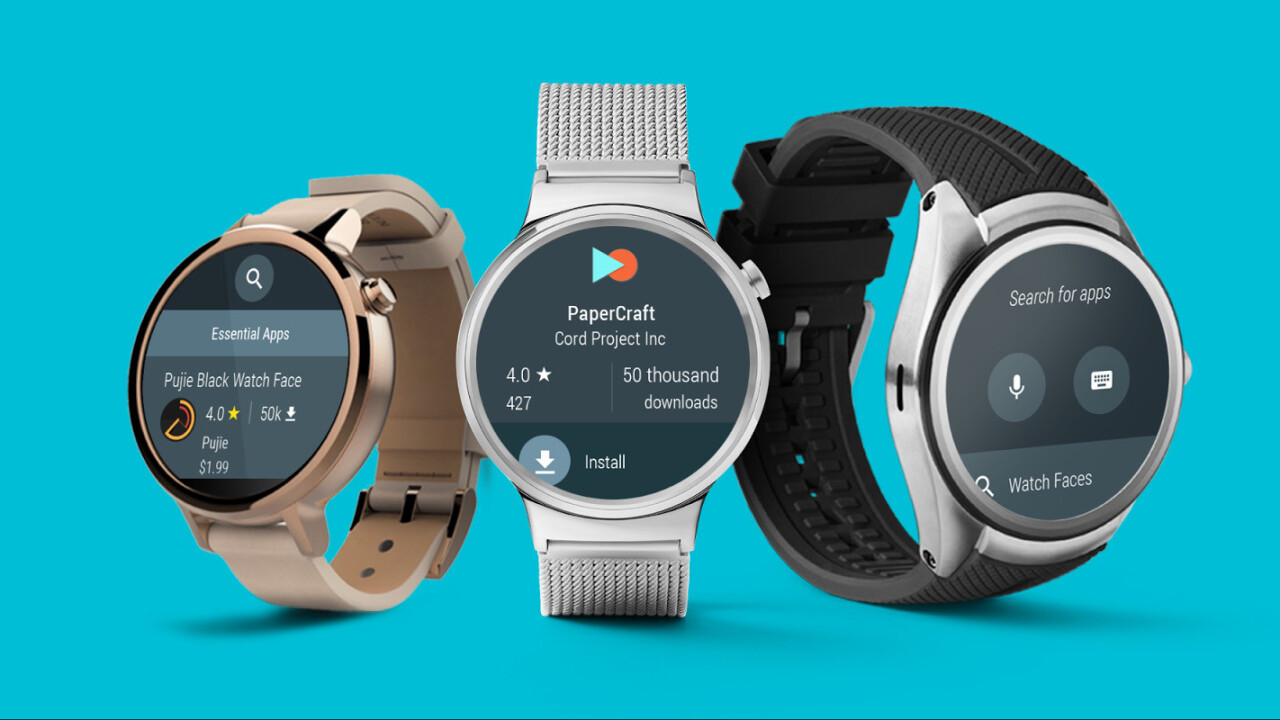Google is jamming an app store into your Android Wear smartwatch