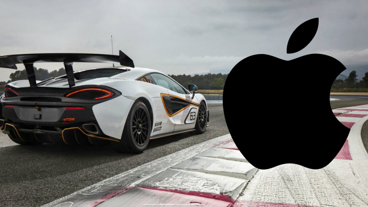 Apple reportedly considering buying McLaren for some reason