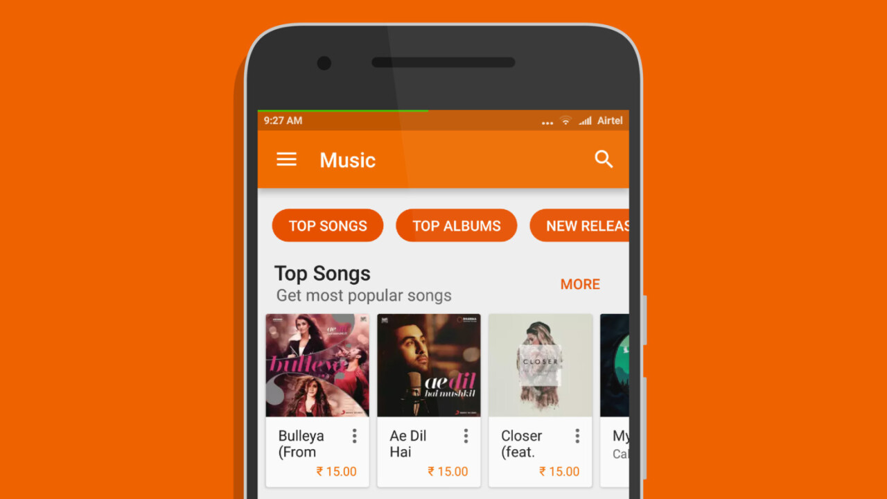 Google Play finally gets a Music store in India