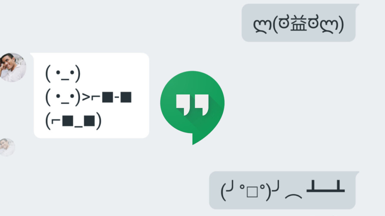 Hangouts adds a ton of Easter egg emoticons and an in-app browser