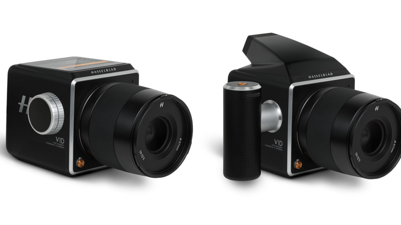 Hasselblad unveils slick and modular V1D concept camera