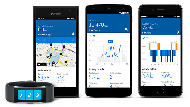 Microsoft renames its Health app to Band, for some reason