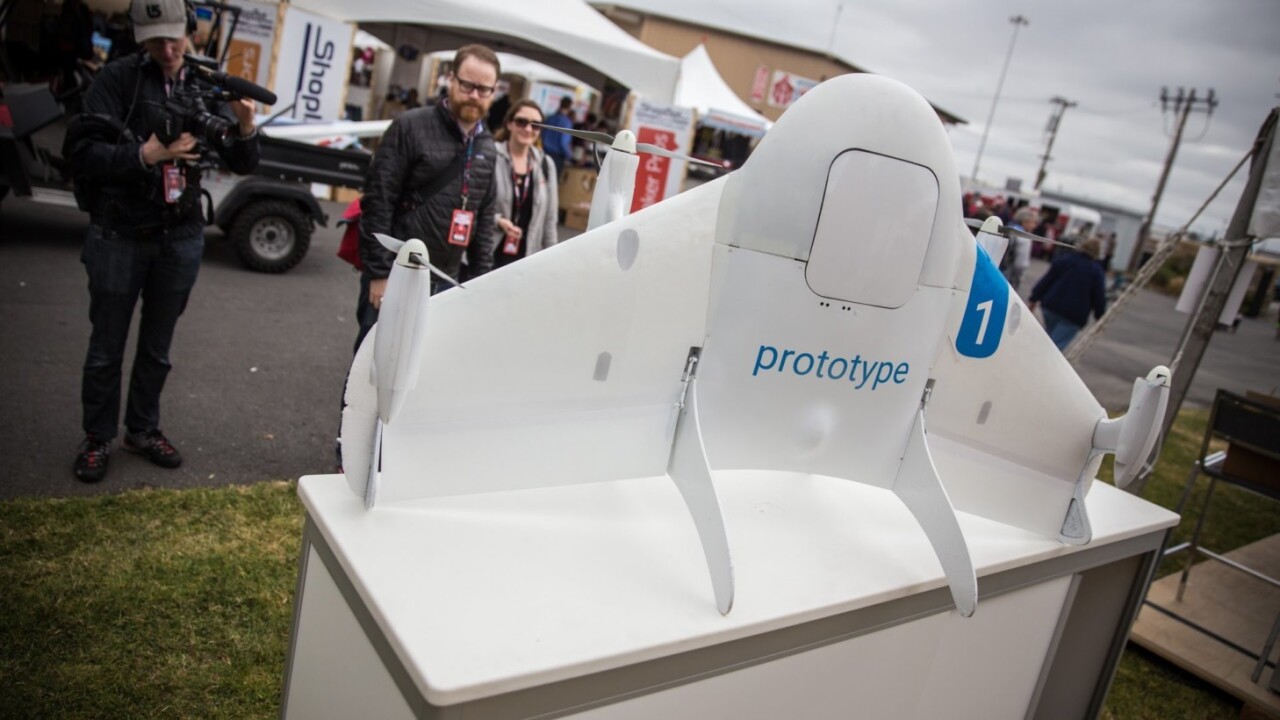 Google’s Alphabet Wing drones will deliver burritos to students at Virginia Tech University