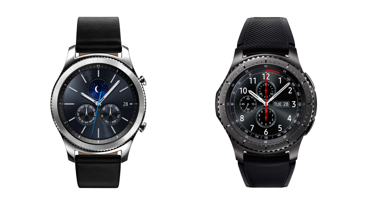 Samsung unveils its stunning GPS- and LTE-equipped Gear S3 smartwatches