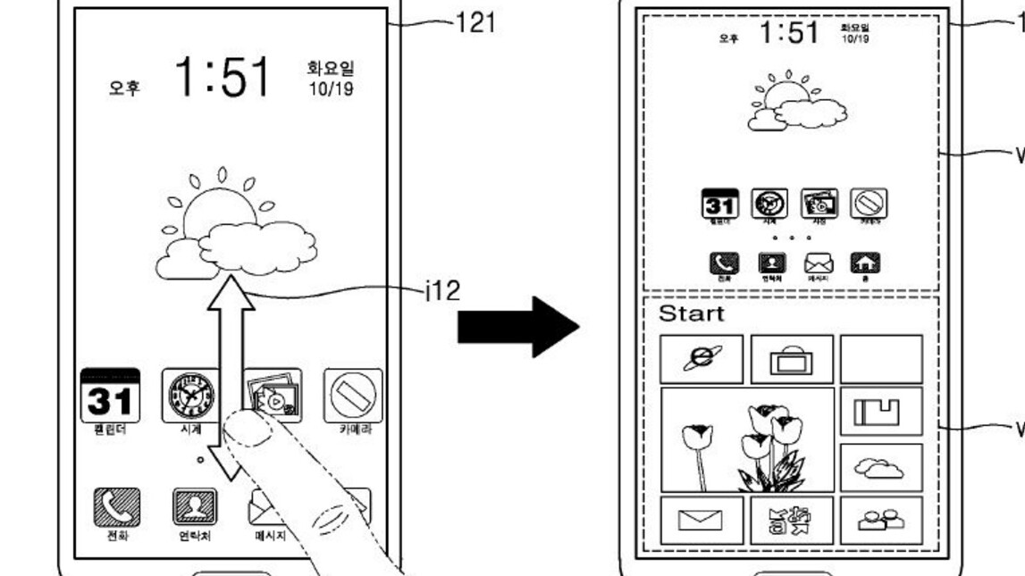 Samsung patents a phone that runs Android and Windows side-by-side
