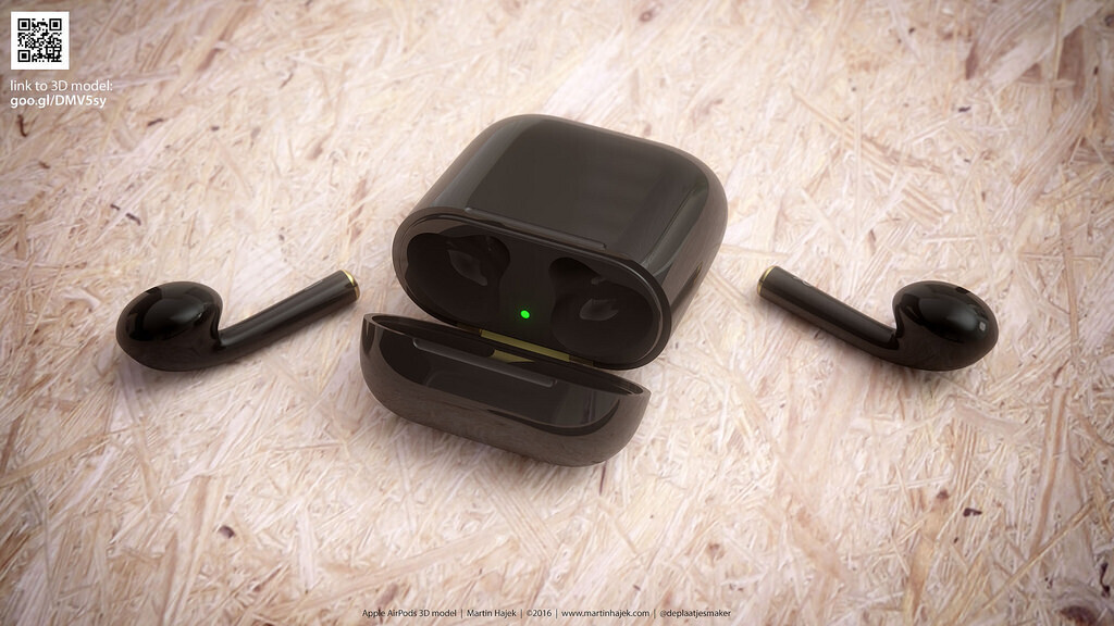Apple’s AirPods look so much better in black