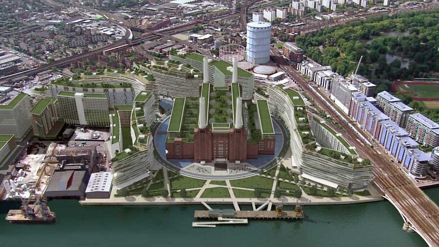 Apple is building a huge new London HQ at Battersea Power Station