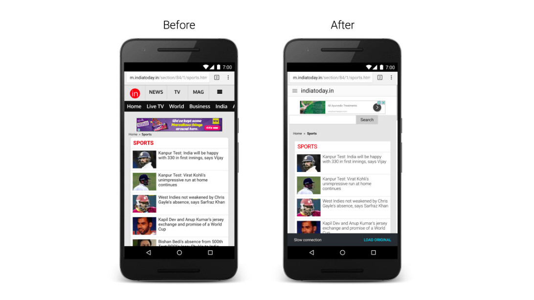 Chrome for Android is battling poor connectivity with new features