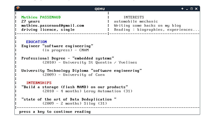 This ugly operating system is actually a killer CV