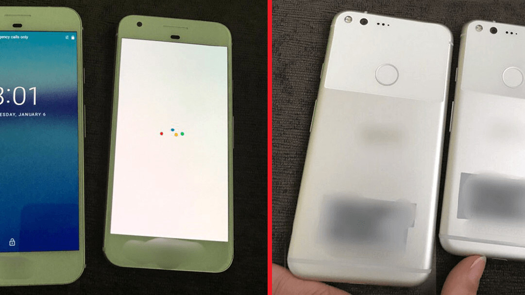 Photo leak reportedly shows Google’s Pixel and Pixel XL