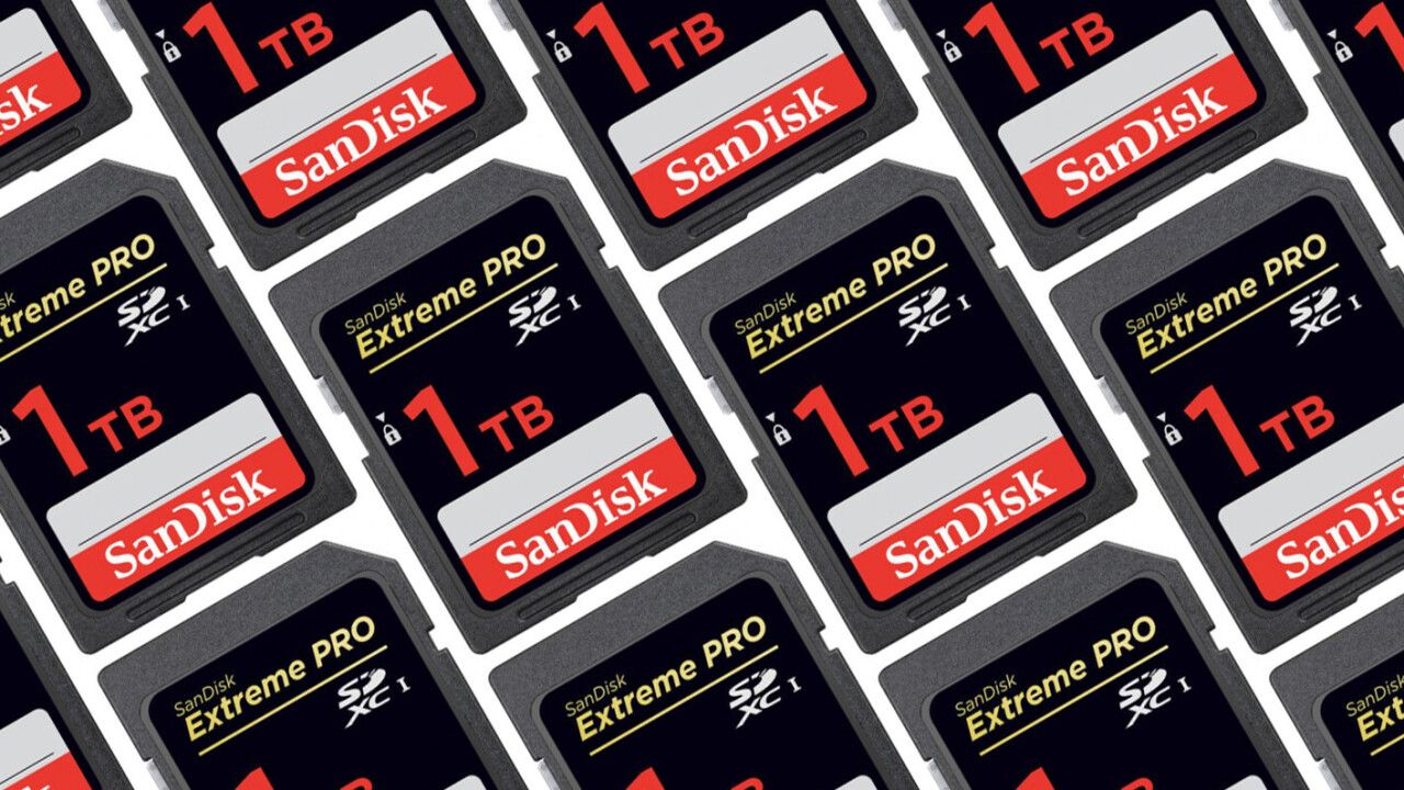 This ridiculous 1 terabyte SD card can hold more data than your laptop