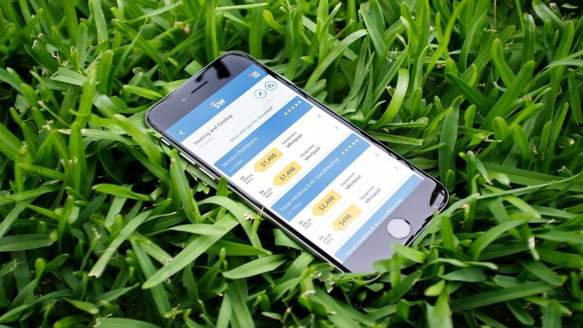 ServiceWhale offers an app-based solution to home improvement