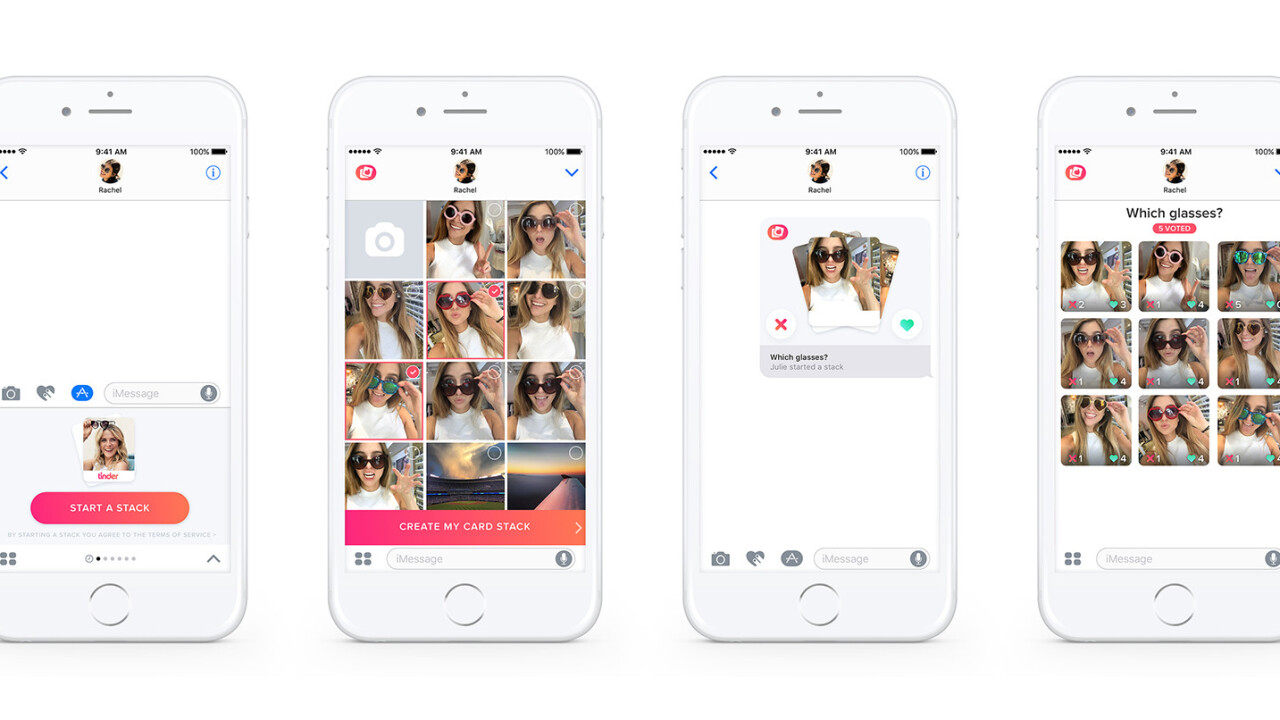 Tinder ‘Stacks’ makes swiping a group effort