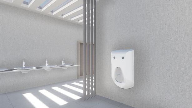 This smart urinal will clean your dick entirely hands-free