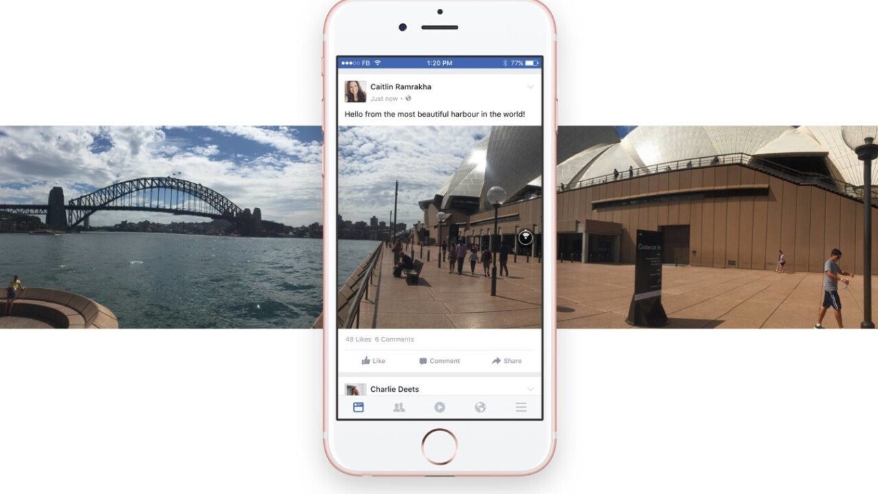 Facebook makes 360 photos much better with one small update