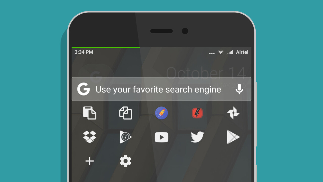 This Swiss knife of search widgets is a must-have for Android users