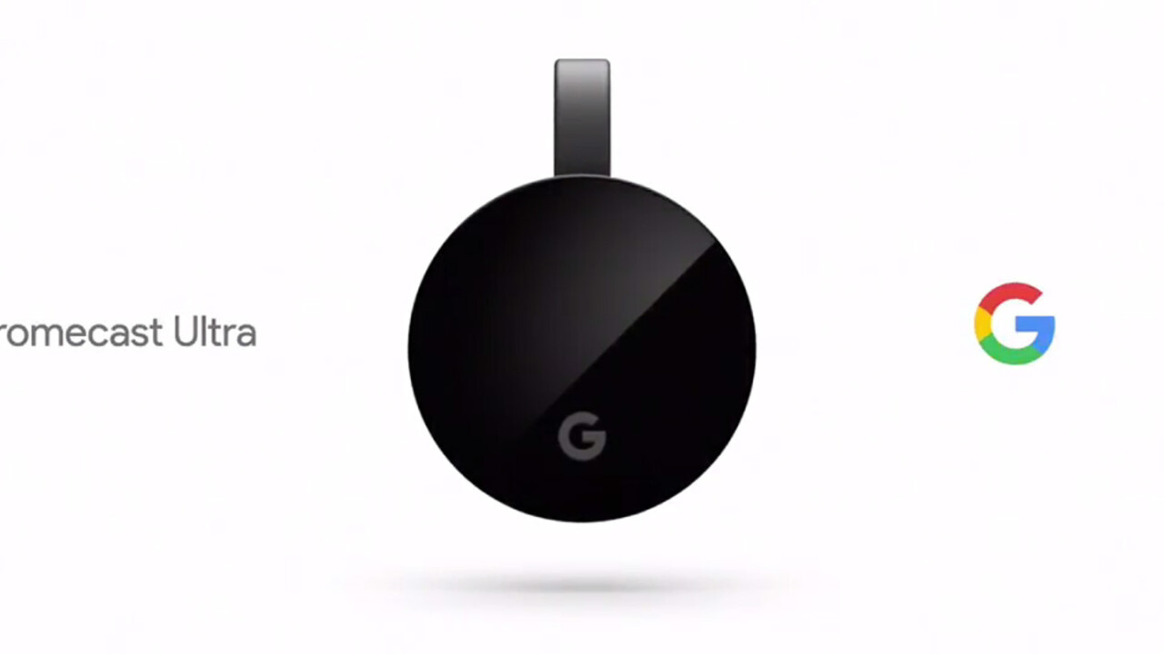 Google Chromecast Ultra brings 4K video and HDR support for $69