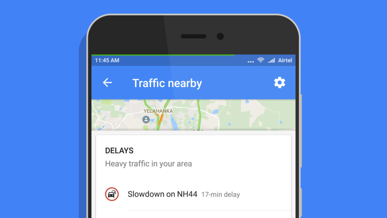 Google Maps for Android adds a one-tap shortcut to view traffic around you